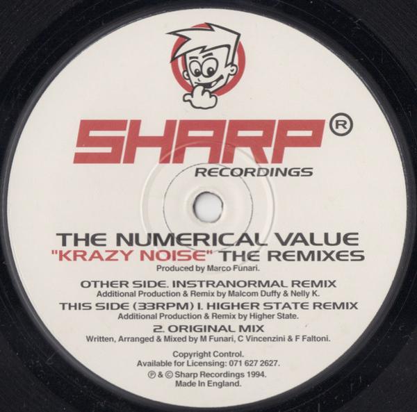 The Numerical Value - Krazy Noise (The Remixes)