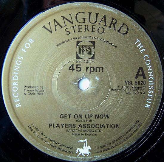 The Players Association - Get On Up Now / Let Your Body Go!