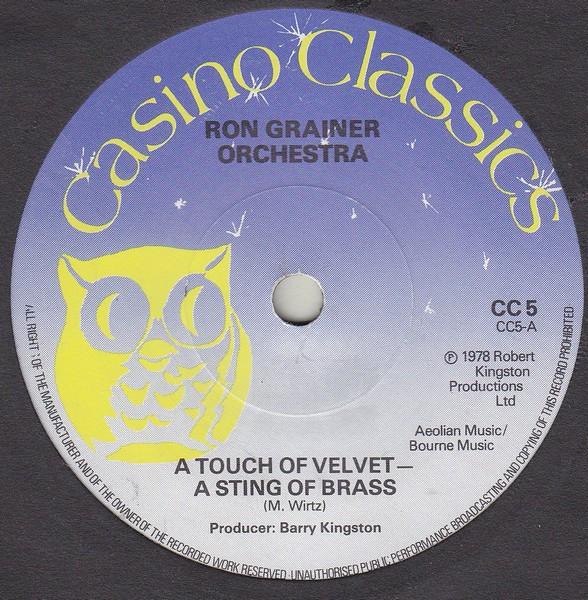 The Ron Grainer Orchestra - A Touch Of Velvet - A Sting Of Brass
