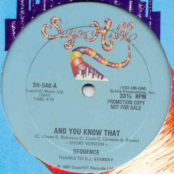 The Sequence - And You Know That