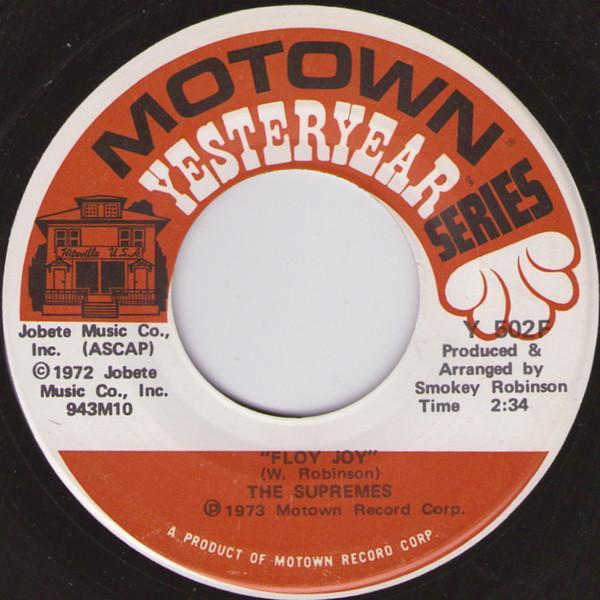 The Supremes - Floy Joy / Touch