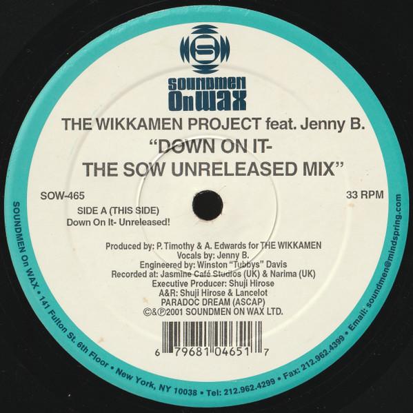 The Wikkamen Project, Jenny B. - Down On It (The SOW Unreleased Mix)