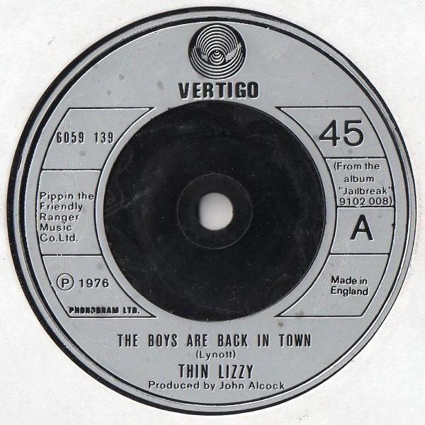 Thin Lizzy - The Boys Are Back In Town