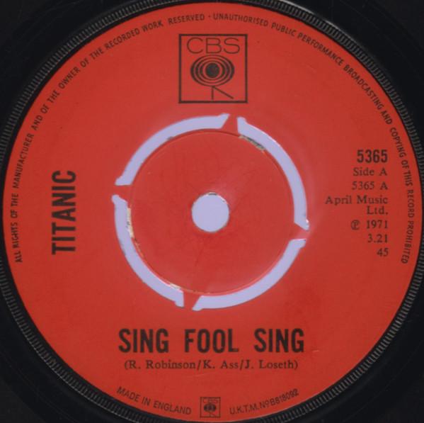 Titanic  - Sing Fool Sing