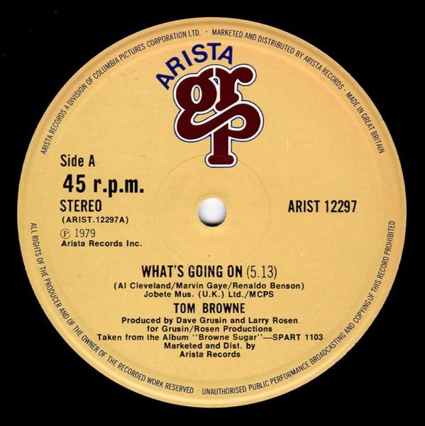 Tom Browne - What's Going On / Throw Down