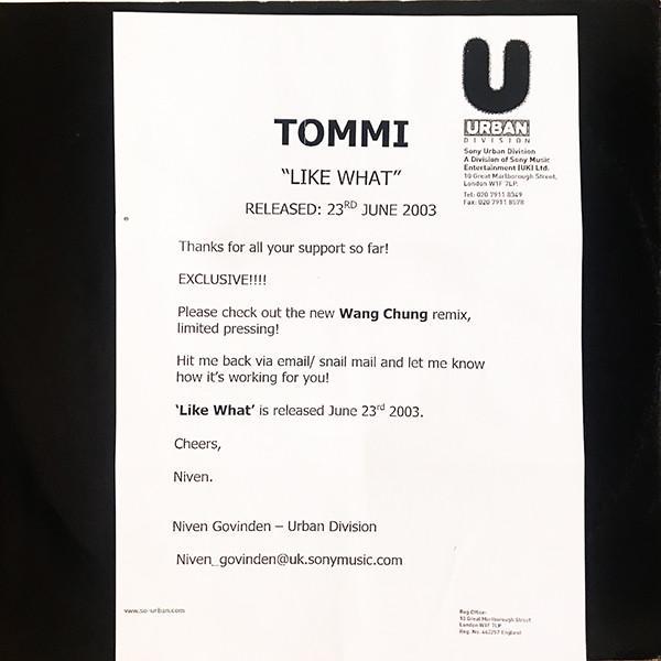 Tommi  - Like What
