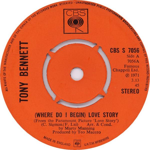 Tony Bennett - (Where Do I Begin) Love Story