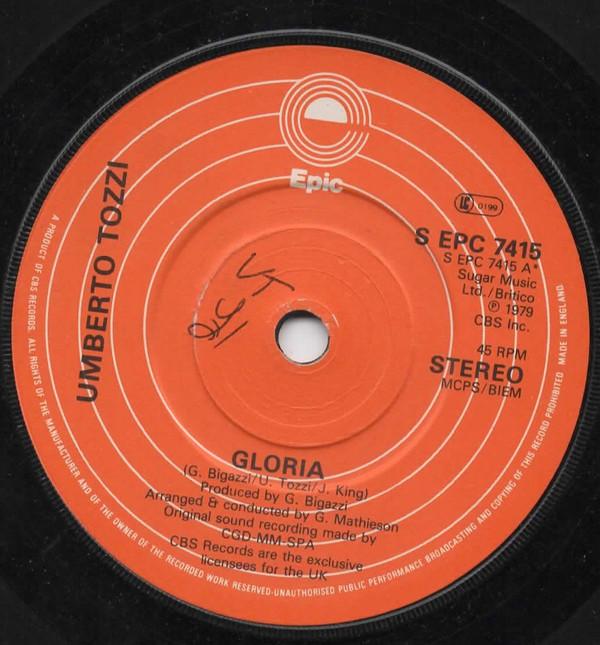 Umberto Tozzi - Gloria