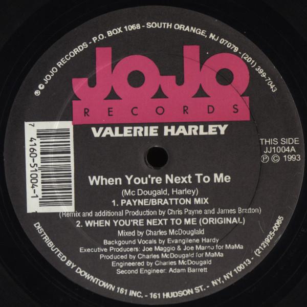 Valerie Harley - When You're Next To Me