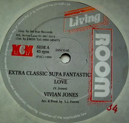 Vivian Jones - Extra Classic Supa Fantastic Love