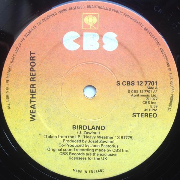 Weather Report - Birdland