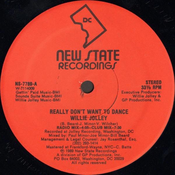 Willie Jolley - Really Don't Want To Dance