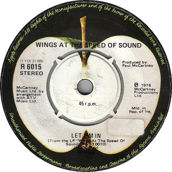 Wings (2) - Let 'Em In