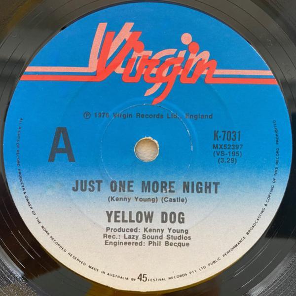 Yellow Dog - Just One More Night