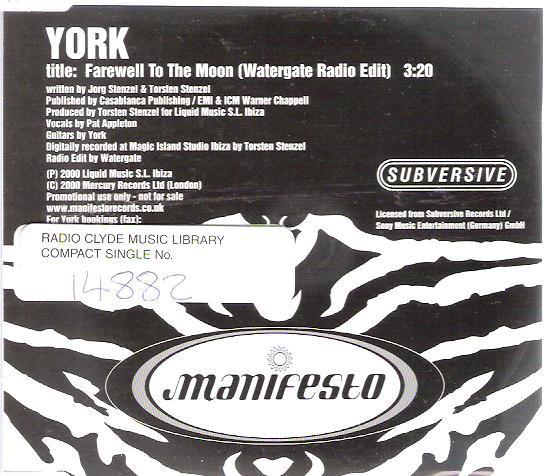York - Farewell To The Moon