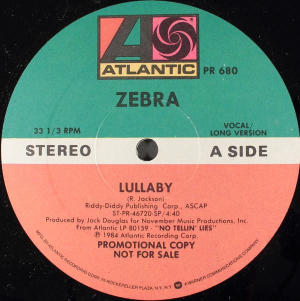 Zebra (8) - Lullaby