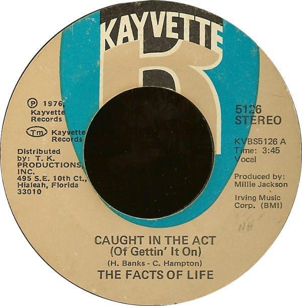 facts of life - Caught In The Act (Of Gettin' It On) / L-O-V-E